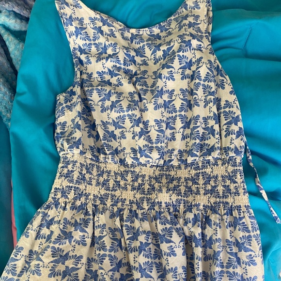 Cute sleeveless linen dress - Picture 1 of 1